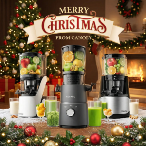Read more about the article Merry & Bright: Elevating Your Holiday Wellness with Canoly Cold Press Juicers